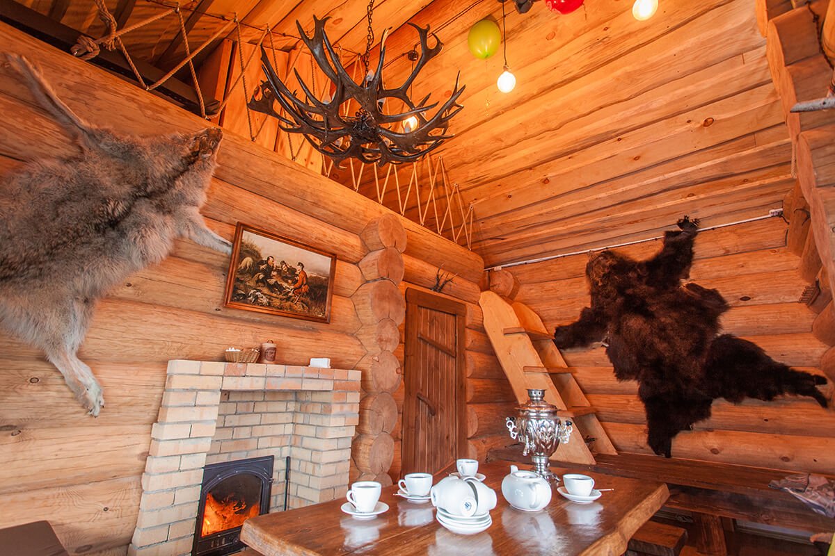 Охотничий стиль в интерьере