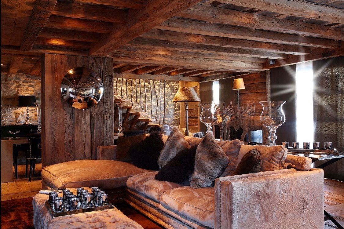 Спальня в охотничьем стиле