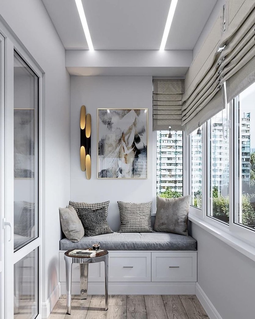 Балкон лофт 3м