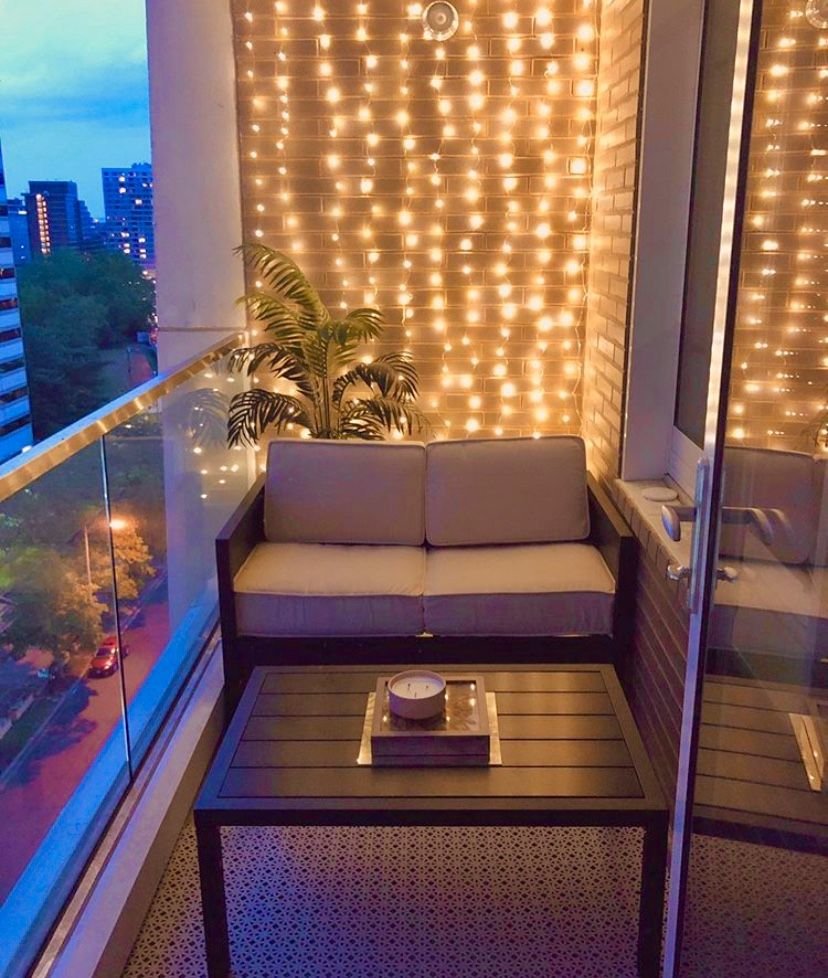 Уютный балкон