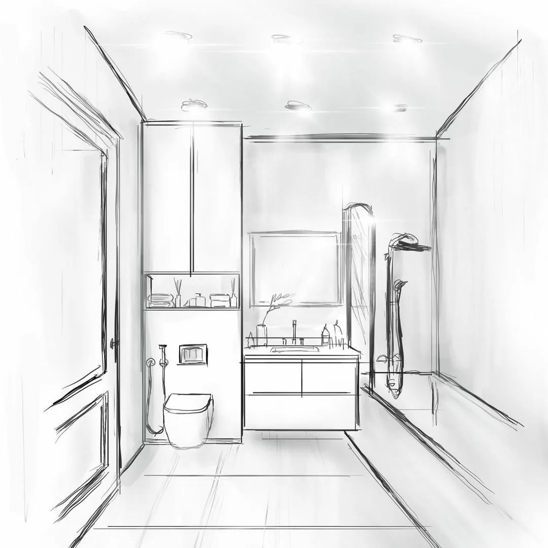 Проект ванной комнаты
