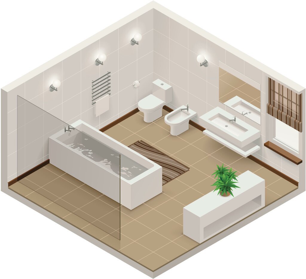 Ванная комната листовка