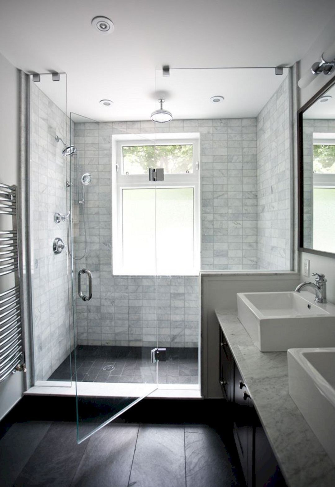 ванная комната 8м2 с окном дизайн