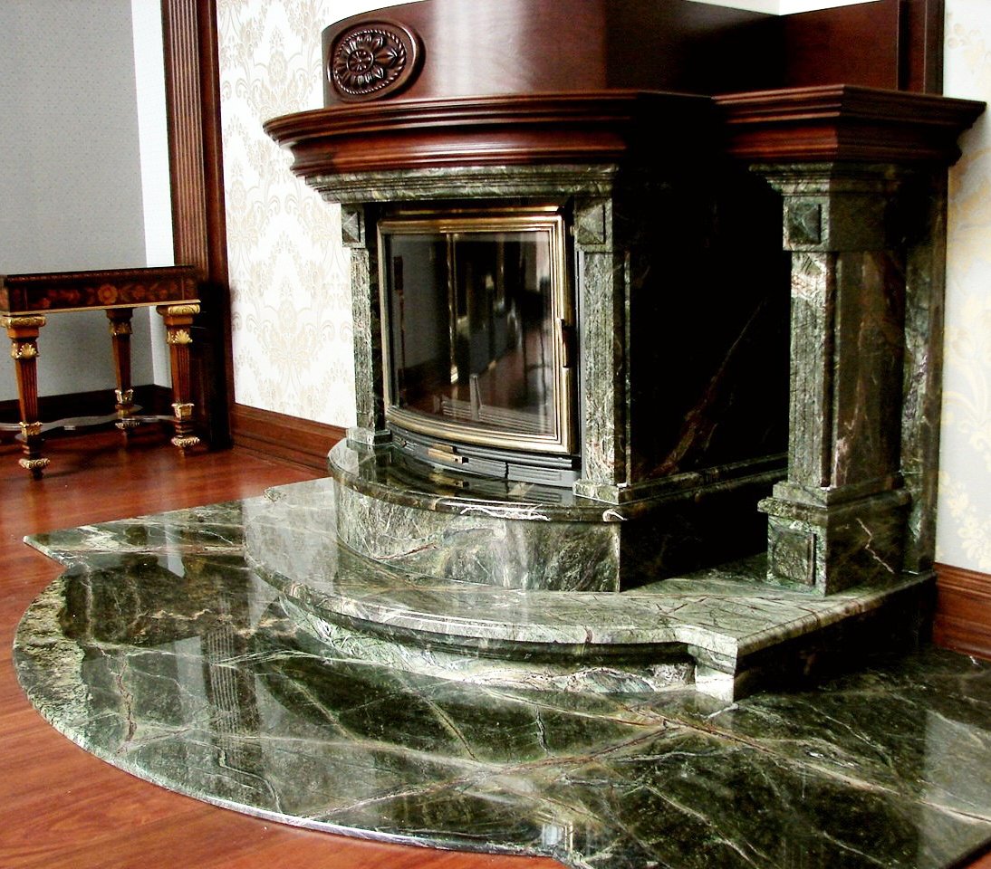 Мрамор гранит Оникс камины