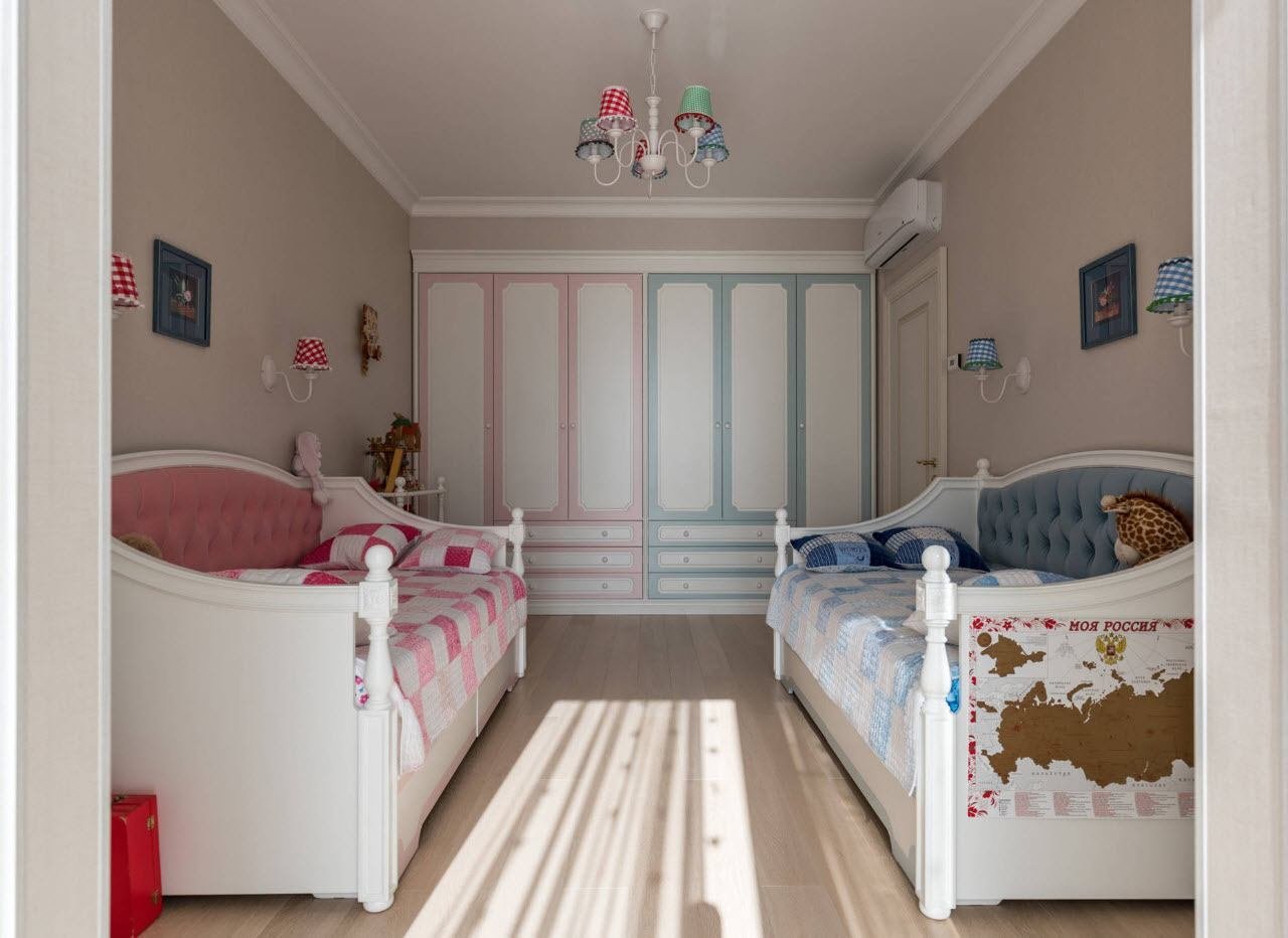 спальня детская 2 кровати