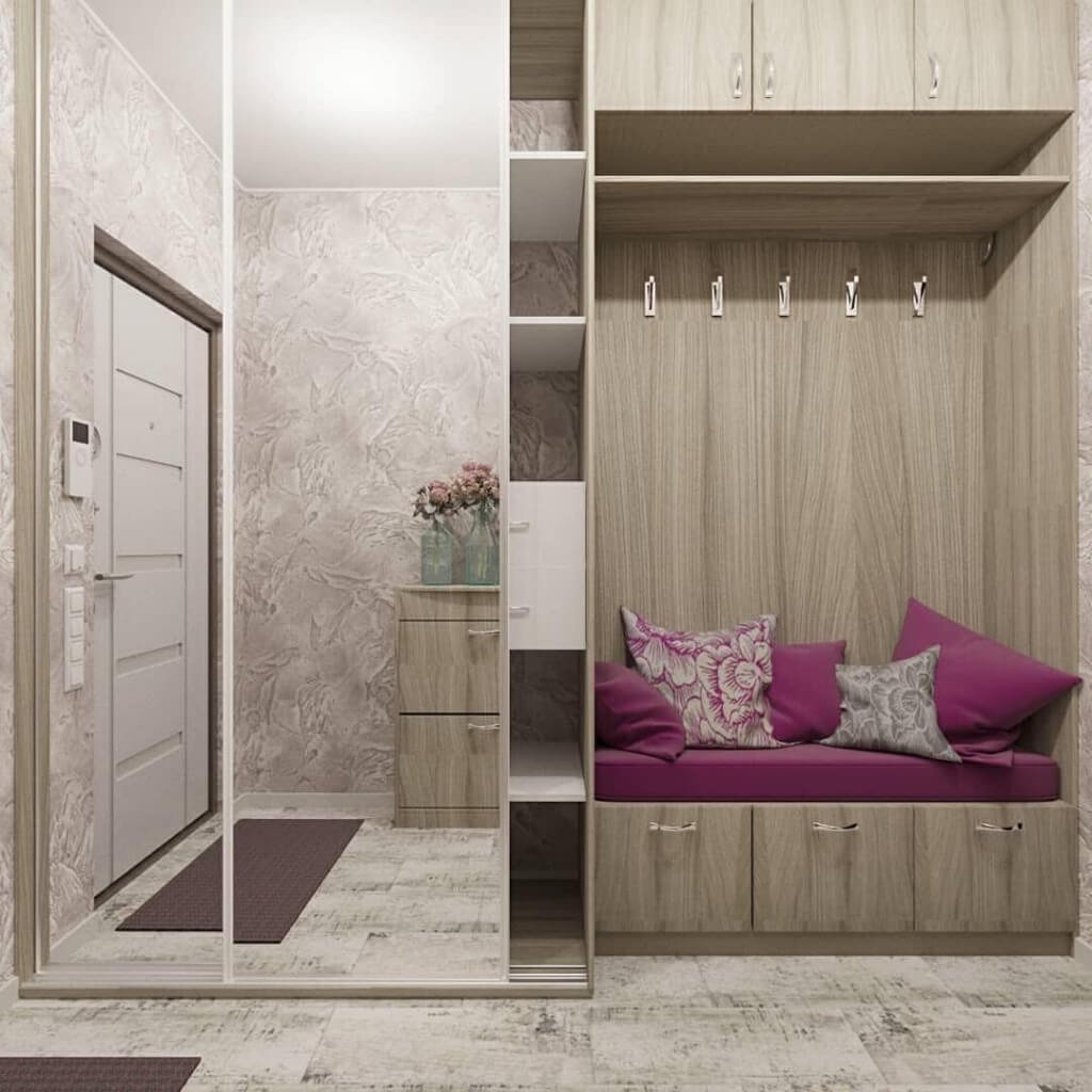 Прихожая в американском стиле