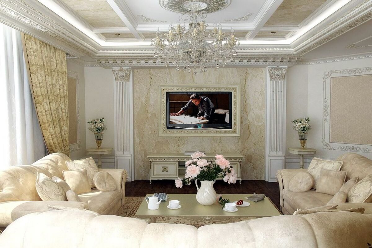 Гостиная в космическом стиле