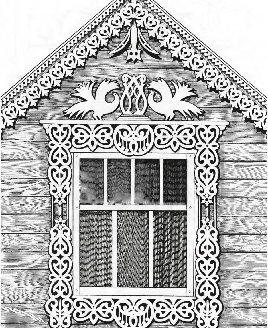 Декор древнерусского дома