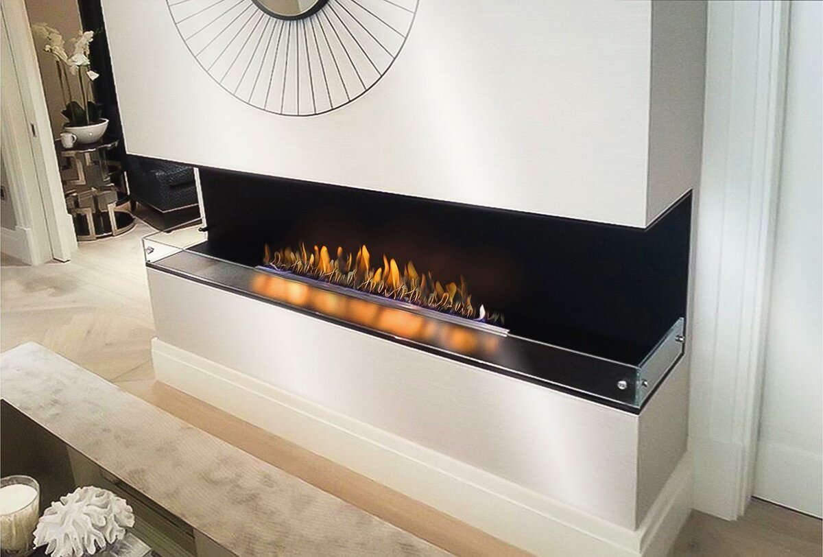 Встроенный электрокамин
