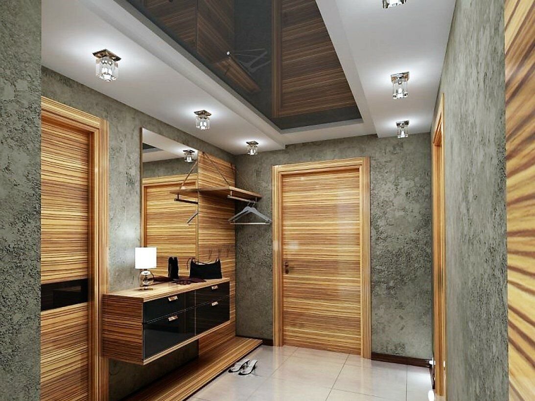 Интерьер прихожей в частном доме