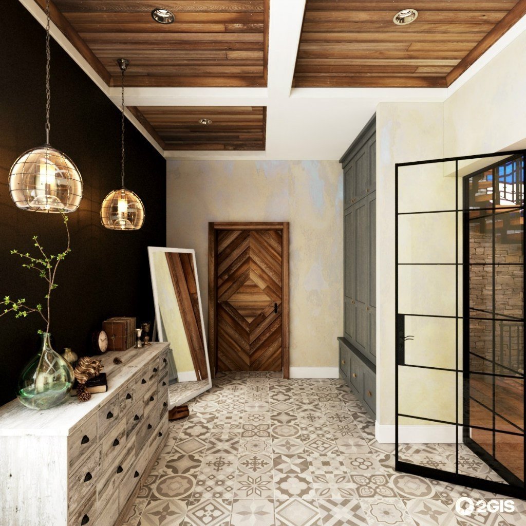 Дизайнерский проект прихожей в доме