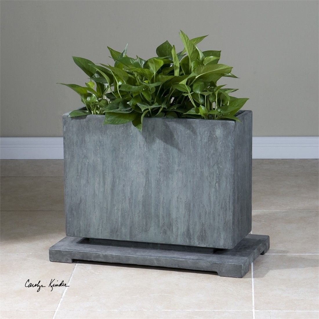 Вазон квадратный