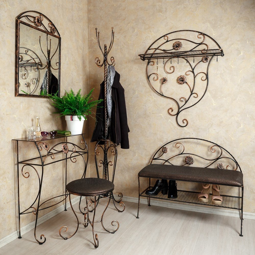 Кованые диваны в стиле Барокко