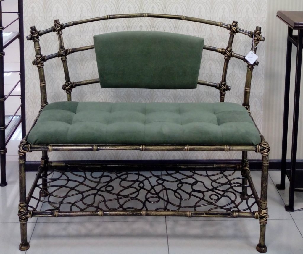 Банкетка Глория кованая