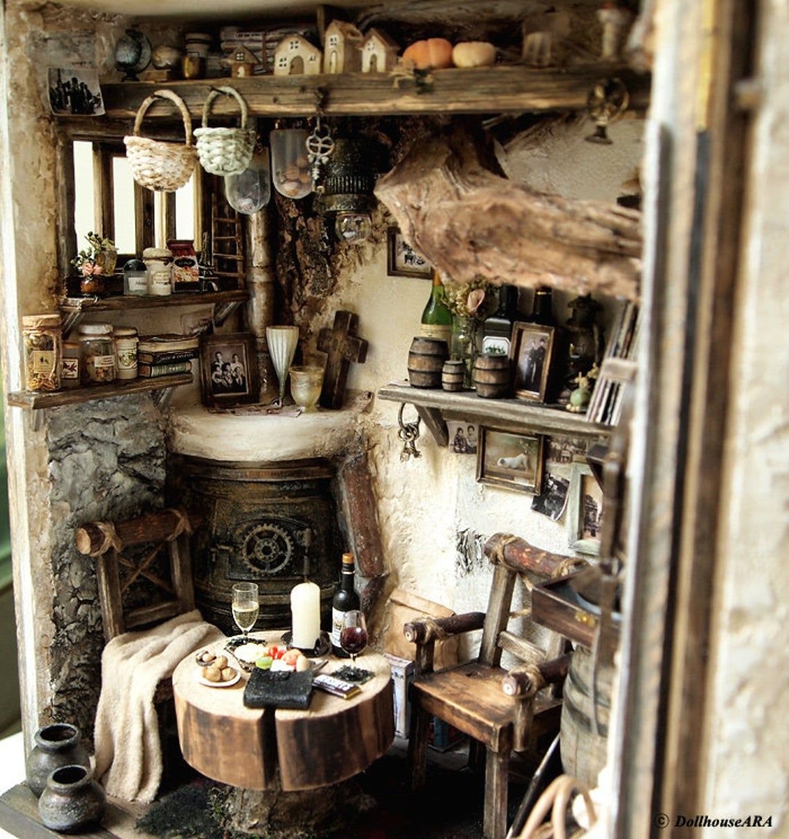 Кухни в стиле Ведьмин домик