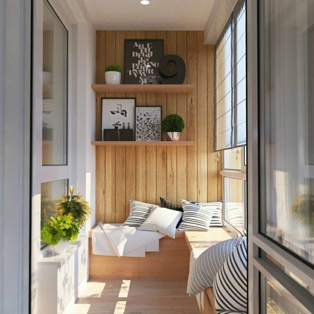 Идеи для маленького балкона