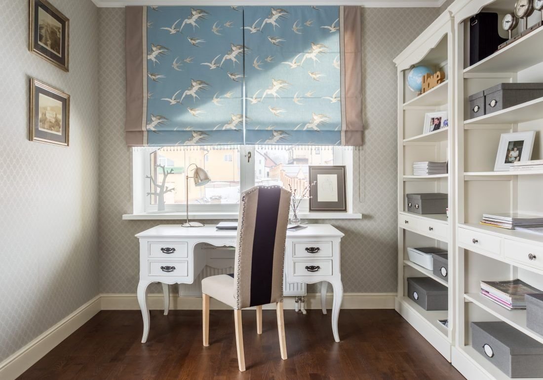 Римские шторы в спальню подростка