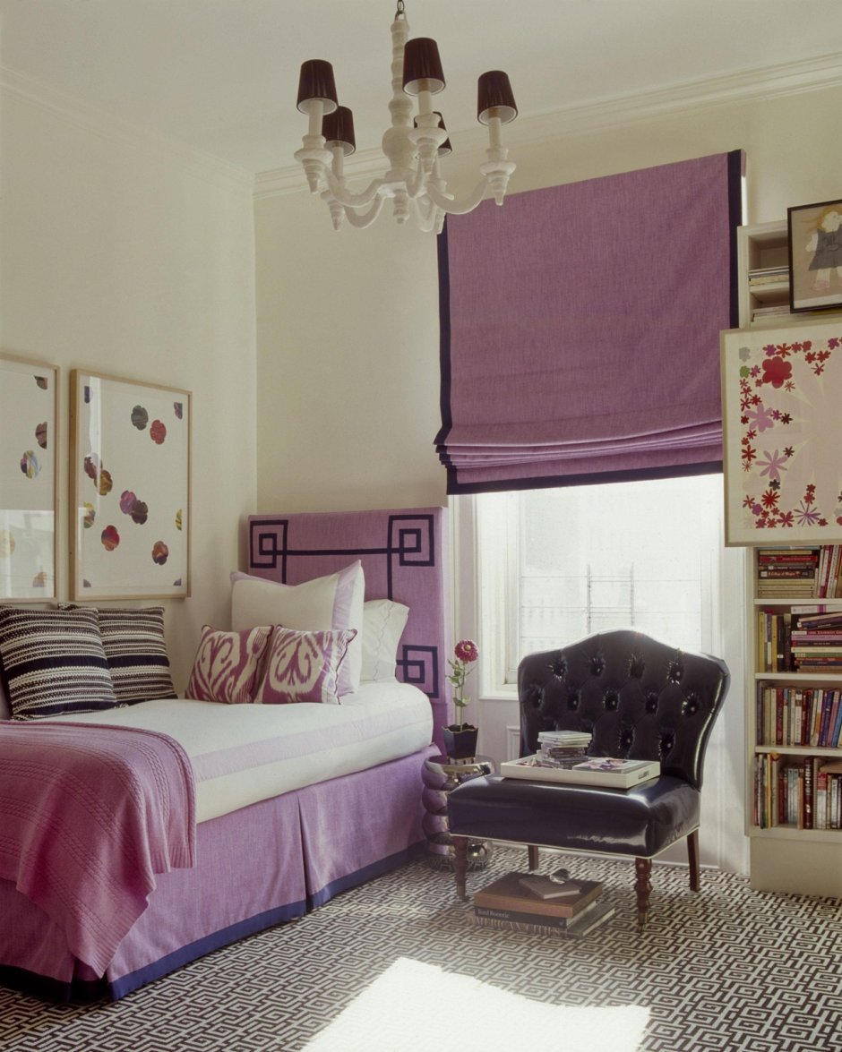 Римские шторы в детскую спальню