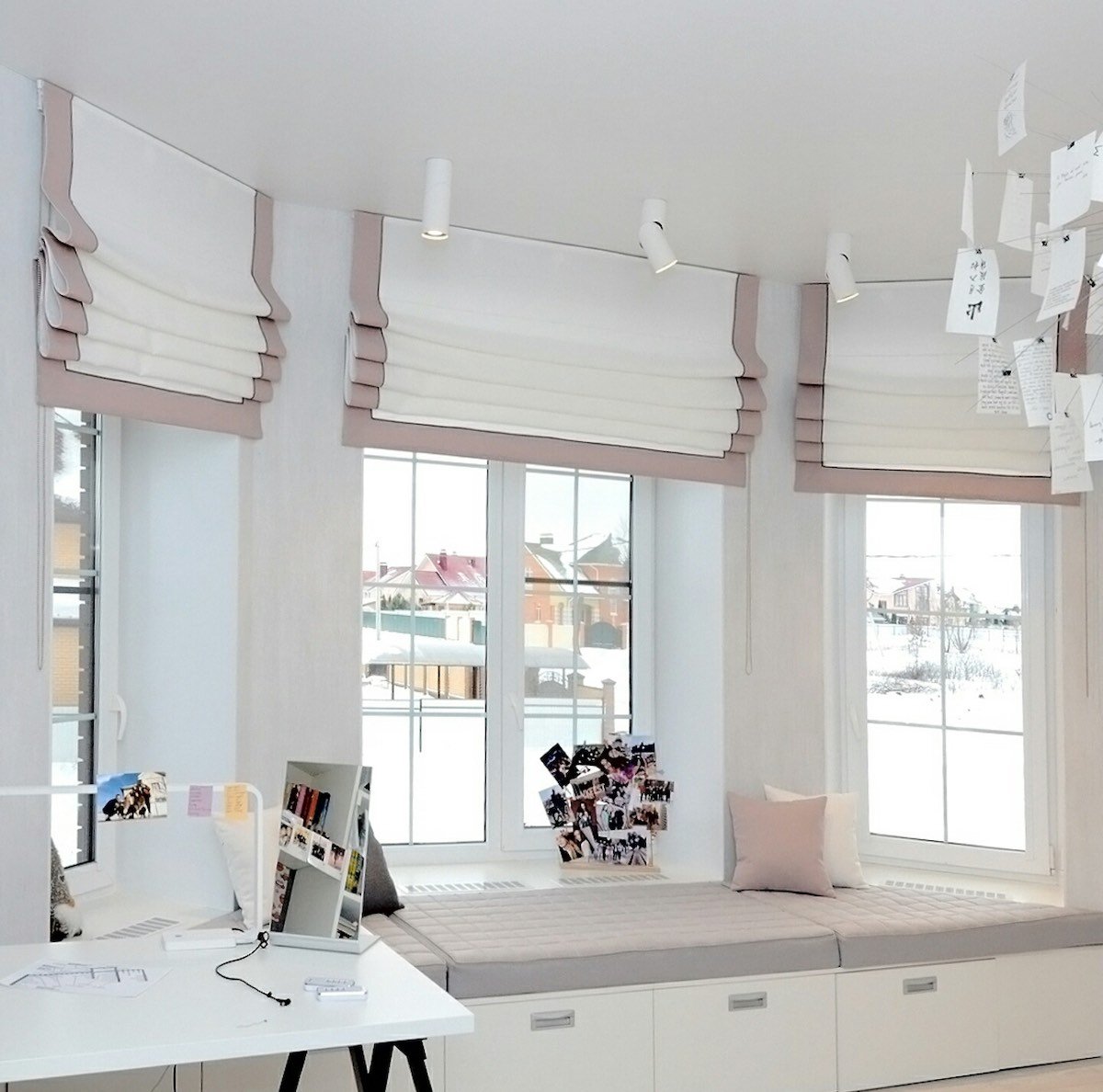 Римская штора в детской