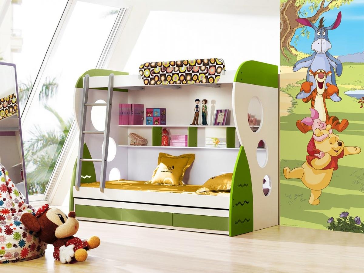 Детские фотообои Винни пух