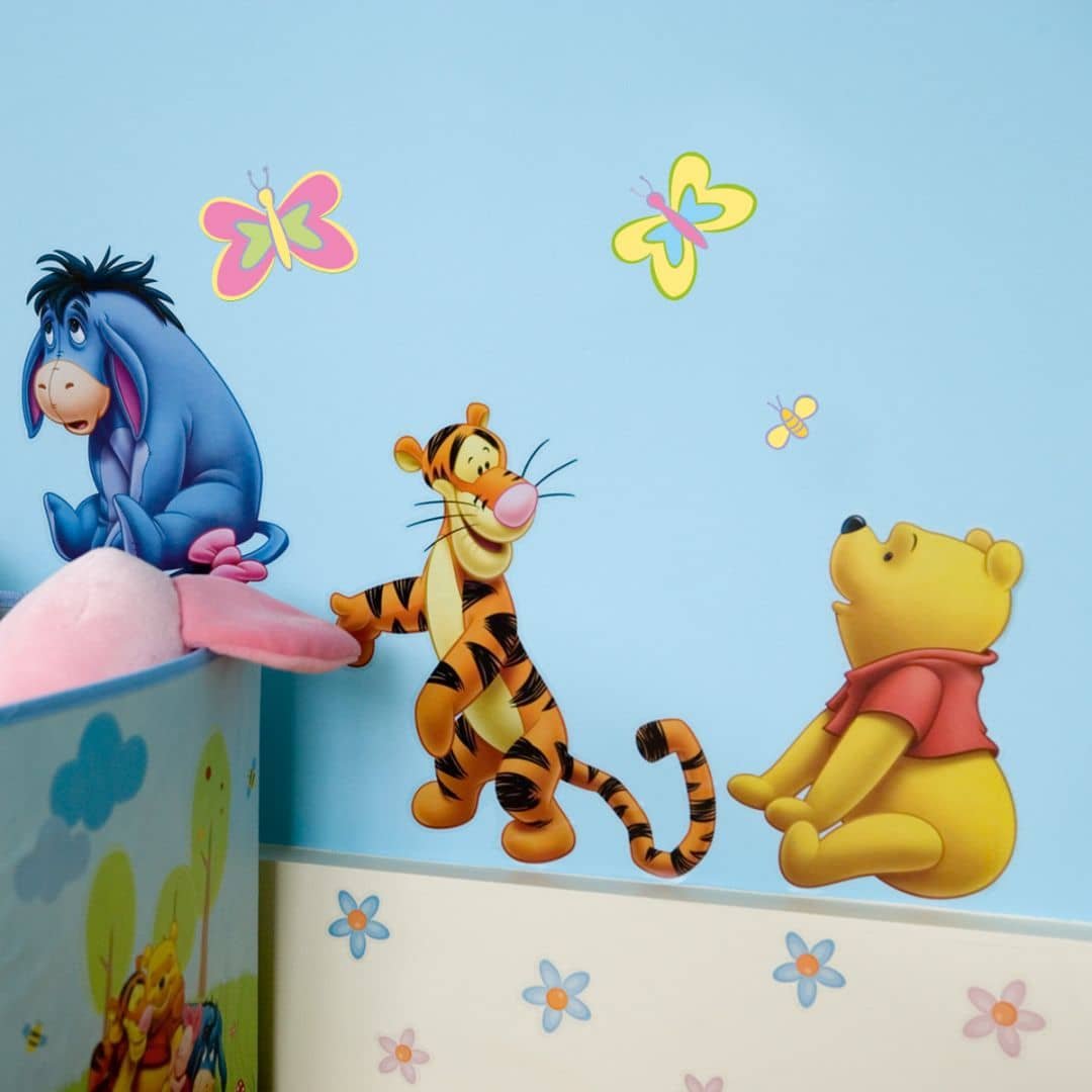 Обои для детской комнаты с мультяшными героями
