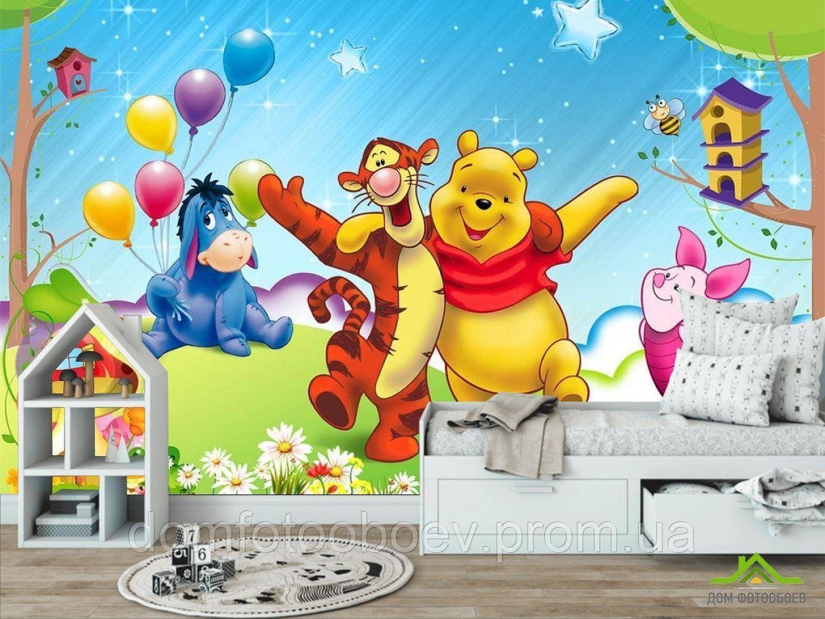 Винни пух на стене