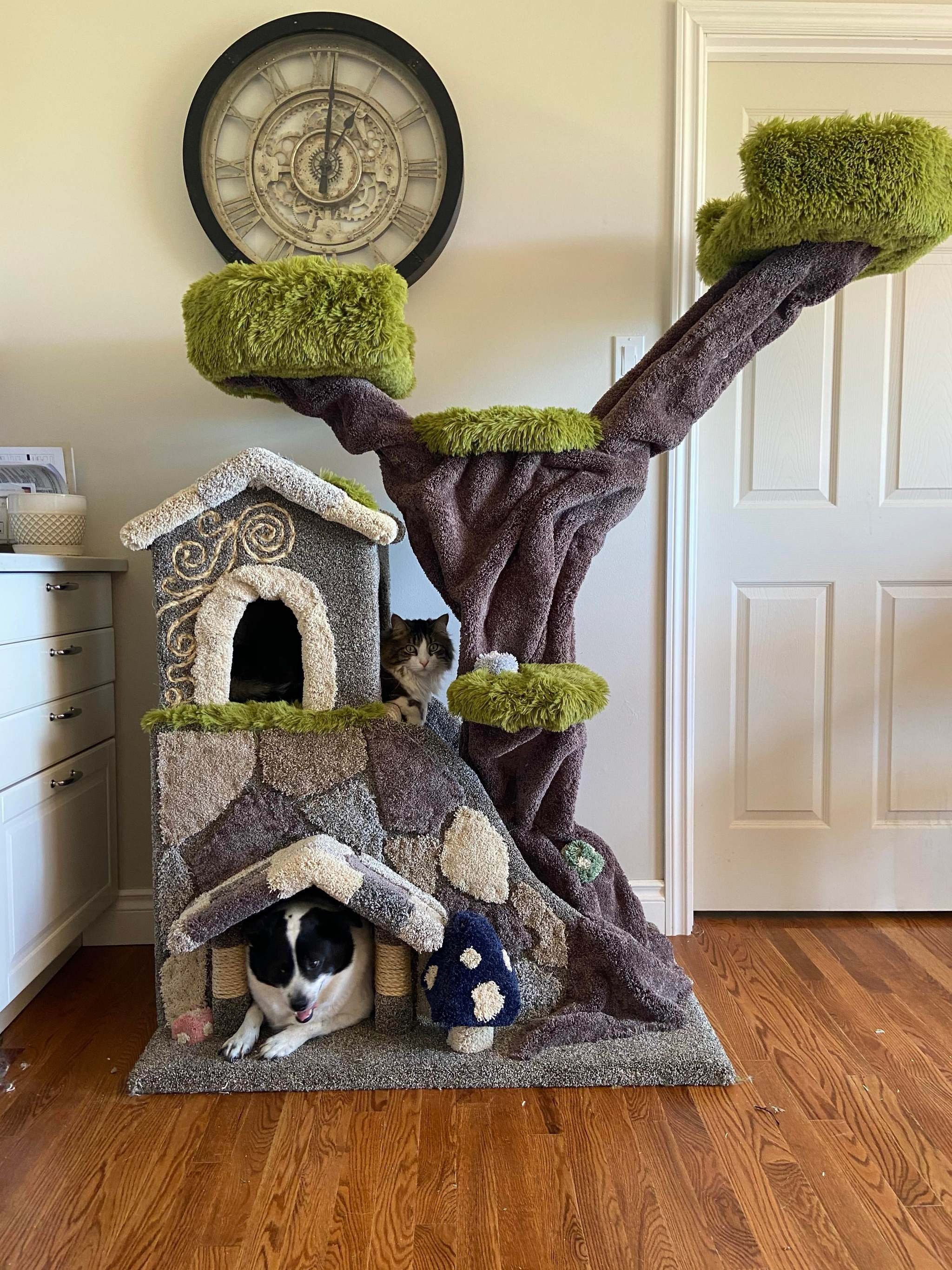 Модульный домик для кошек Телепет
