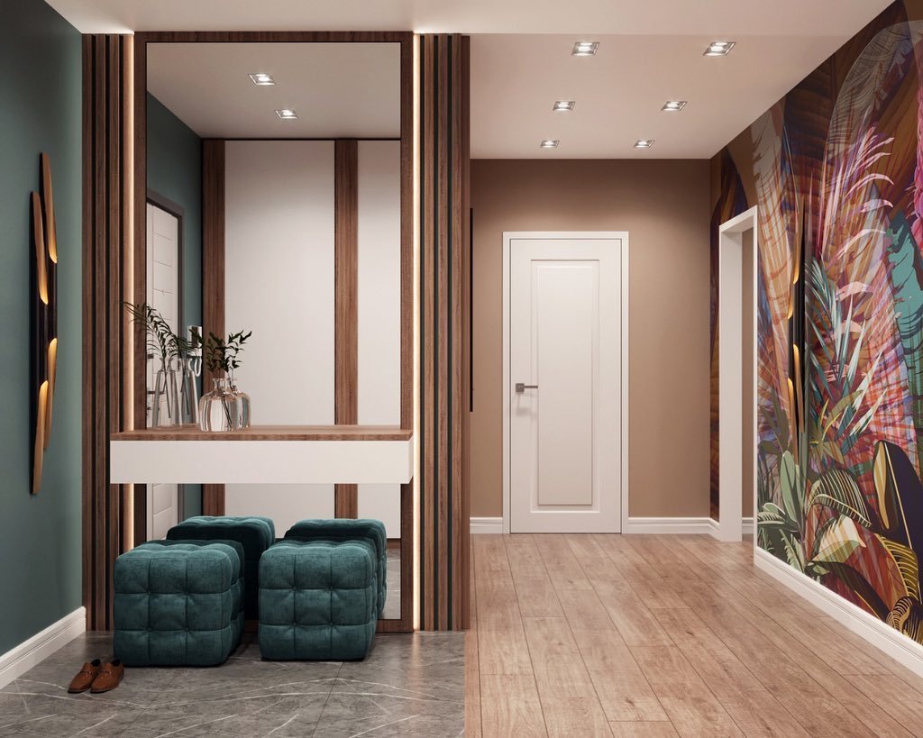 Кресло в интерьере гостиной