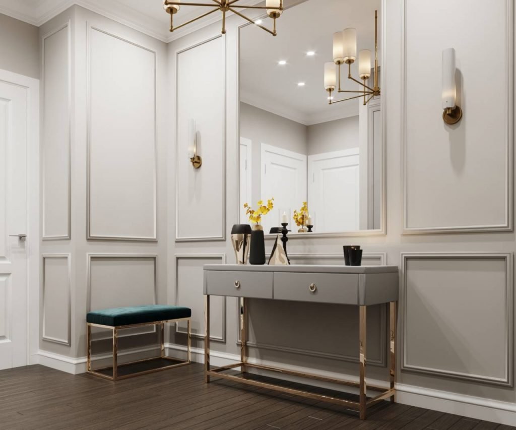 Консоль Неоклассика золото