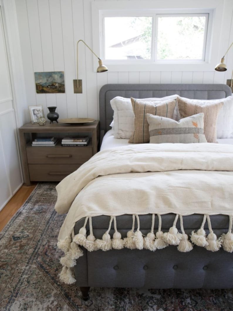 Плед в скандинавском стиле