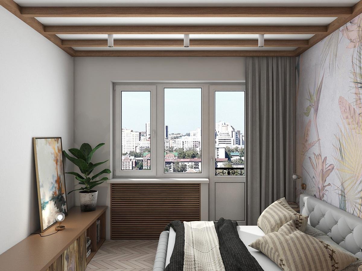 Спальня с балконом: плюсы и минусы совмещения, особенности оформления, идеи для интерьера