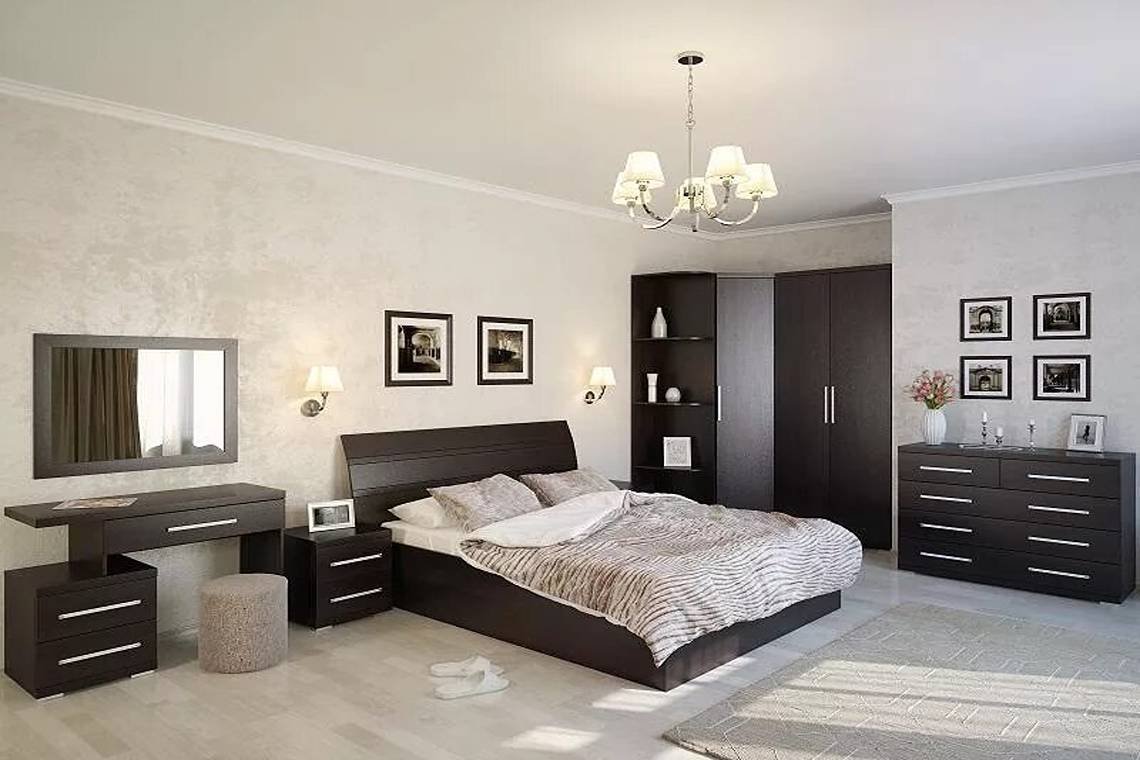 Мебель в спальню светлая