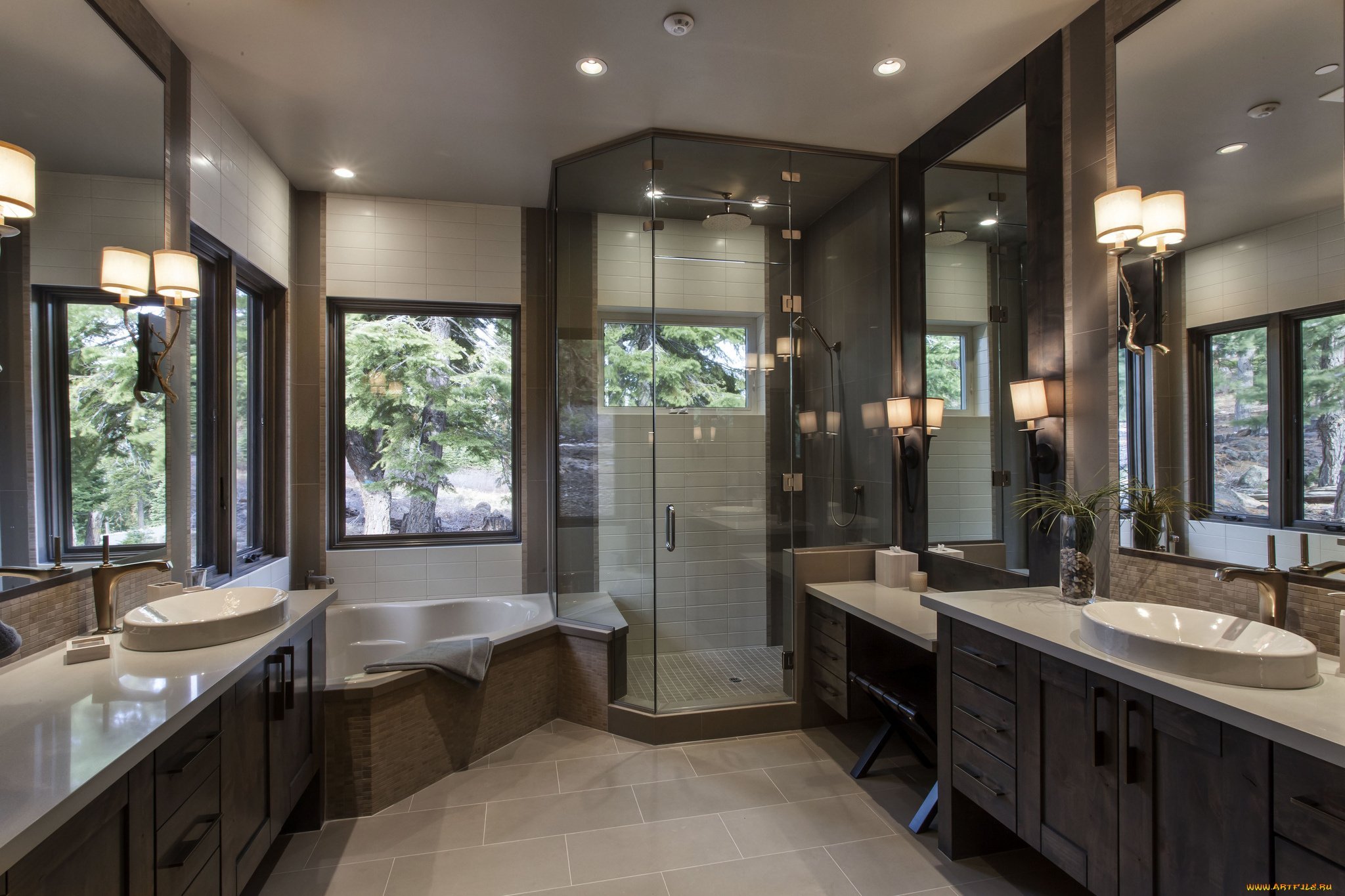 Ванная комната в частном доме – планировка помещения