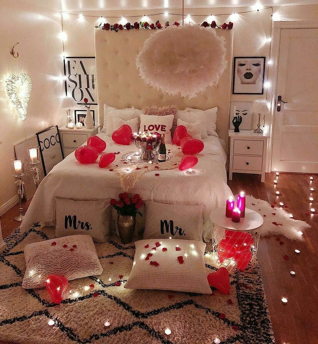 Романтично украсить комнату (31 фото)