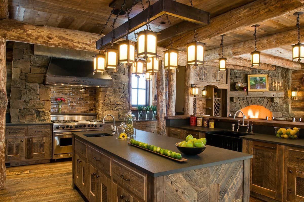 Светильники в стиле Шале