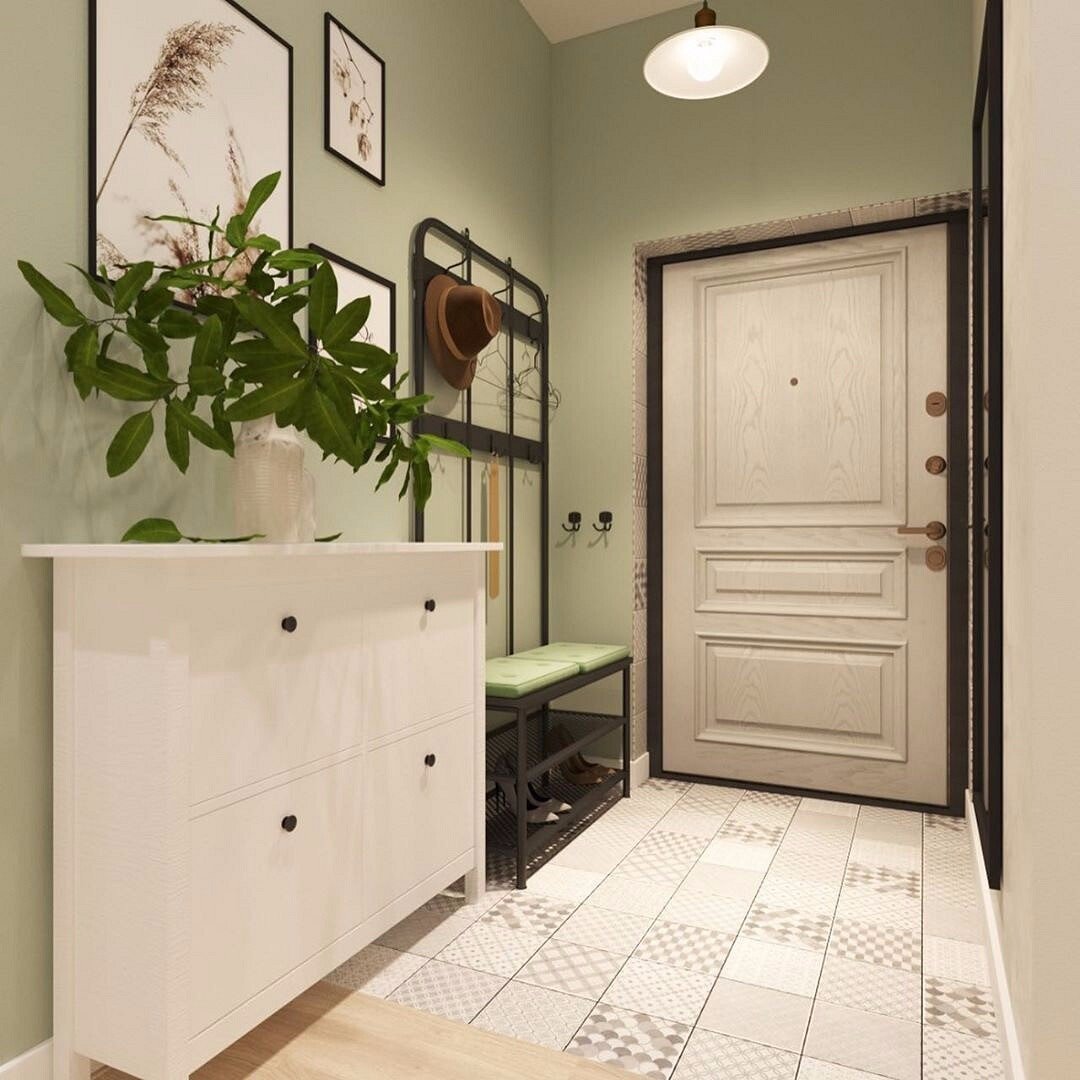 Маленькая прихожая плитка