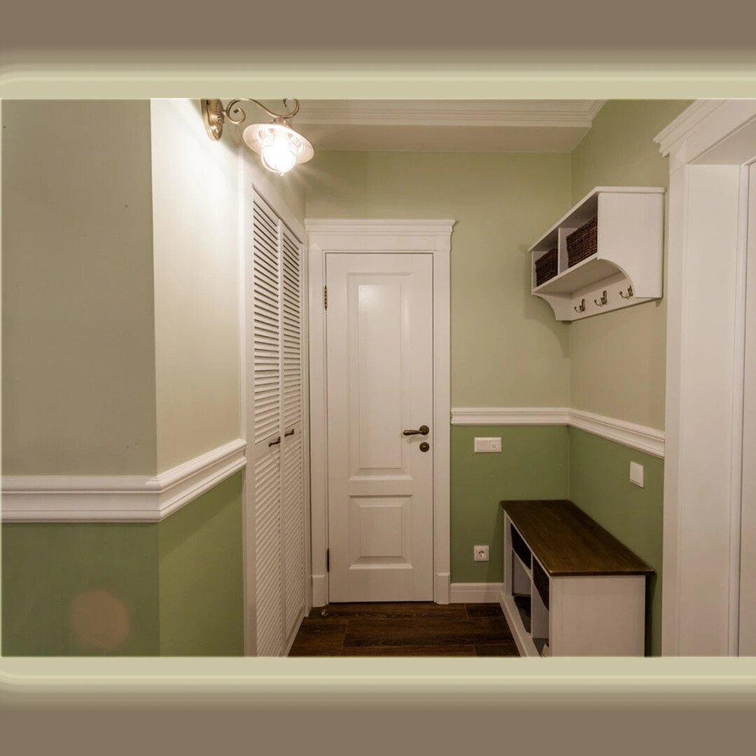 Цвет стен в узком коридоре