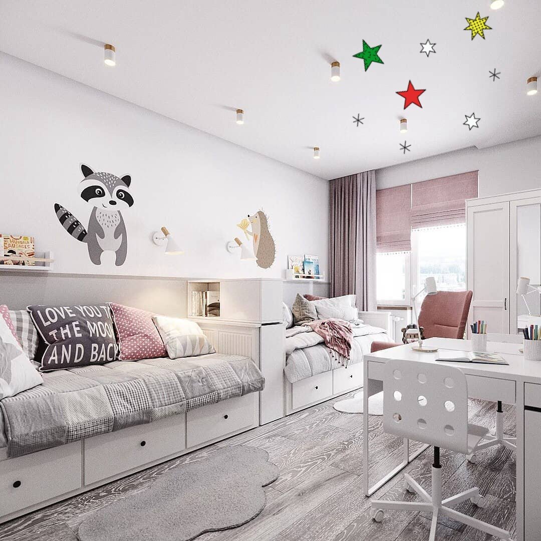 Удобный и разноплановый дизайн интерьера детской комнаты – эталон62.рф