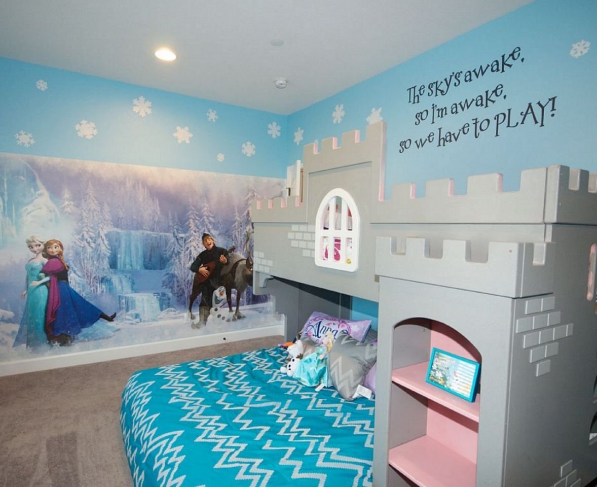 Детская комната в стиле Холодное сердце