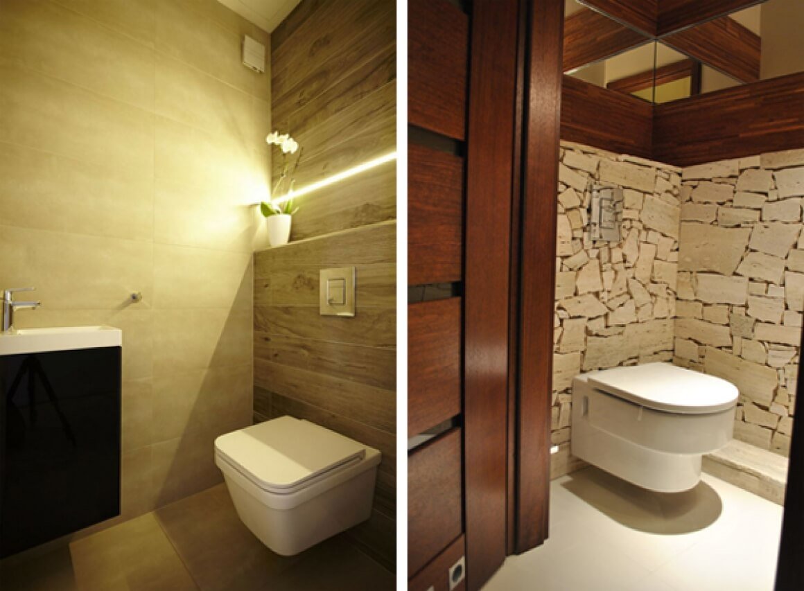 Подсветка в маленьком туалете