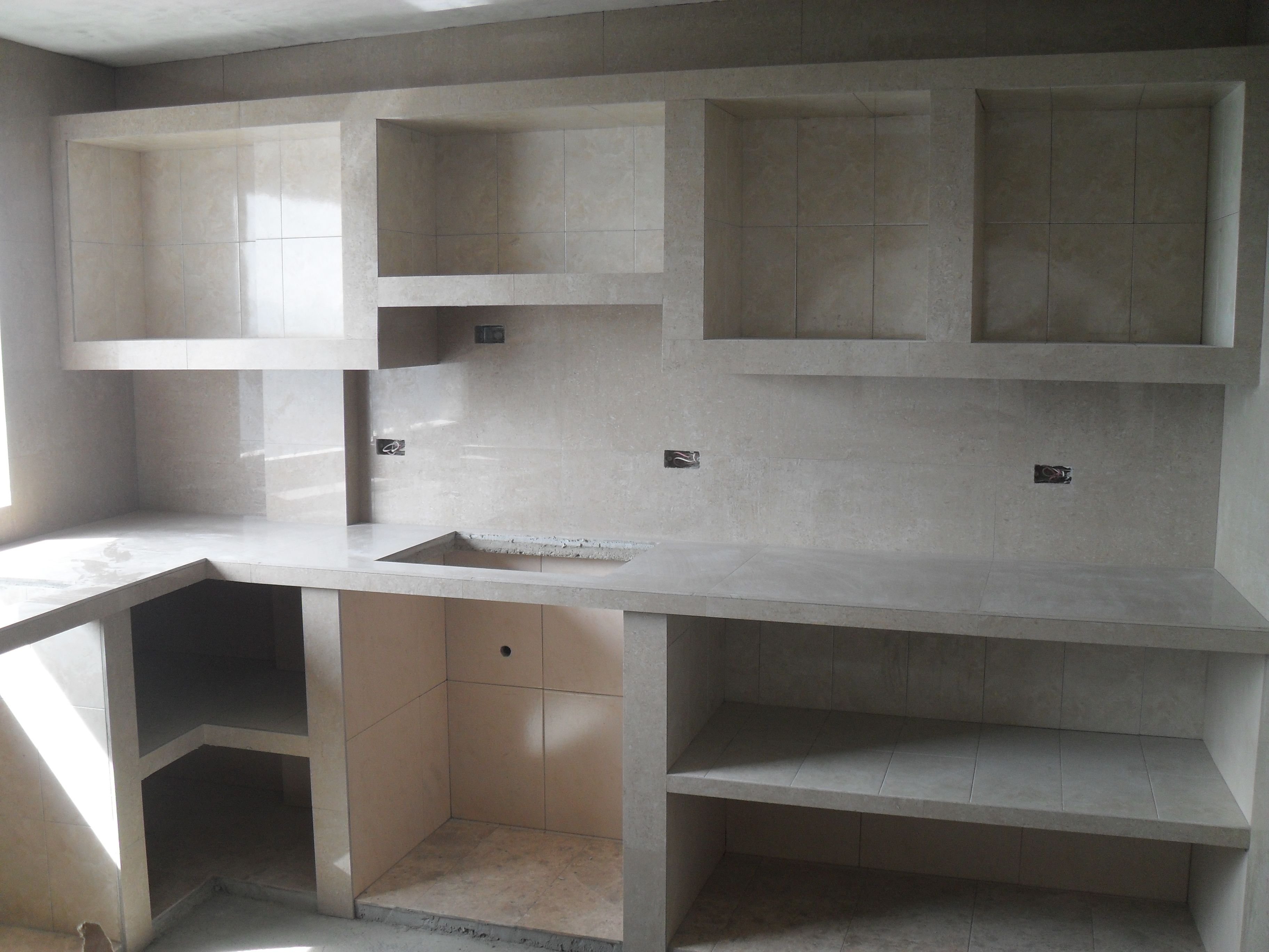 Кухонные шкафы на стену из гипсокартона