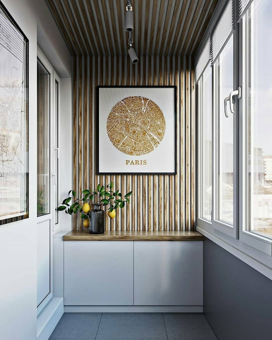 Зеленый Оазис на балконе