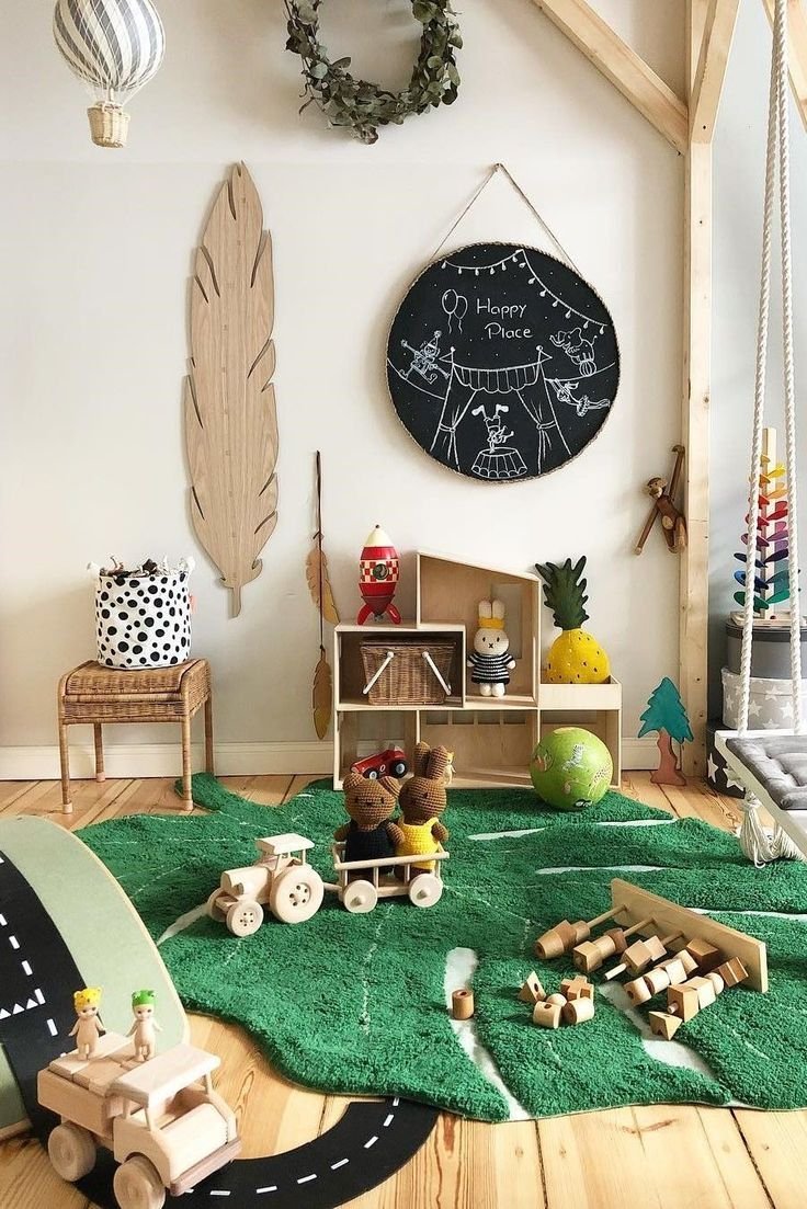 детская комната в стиле леса