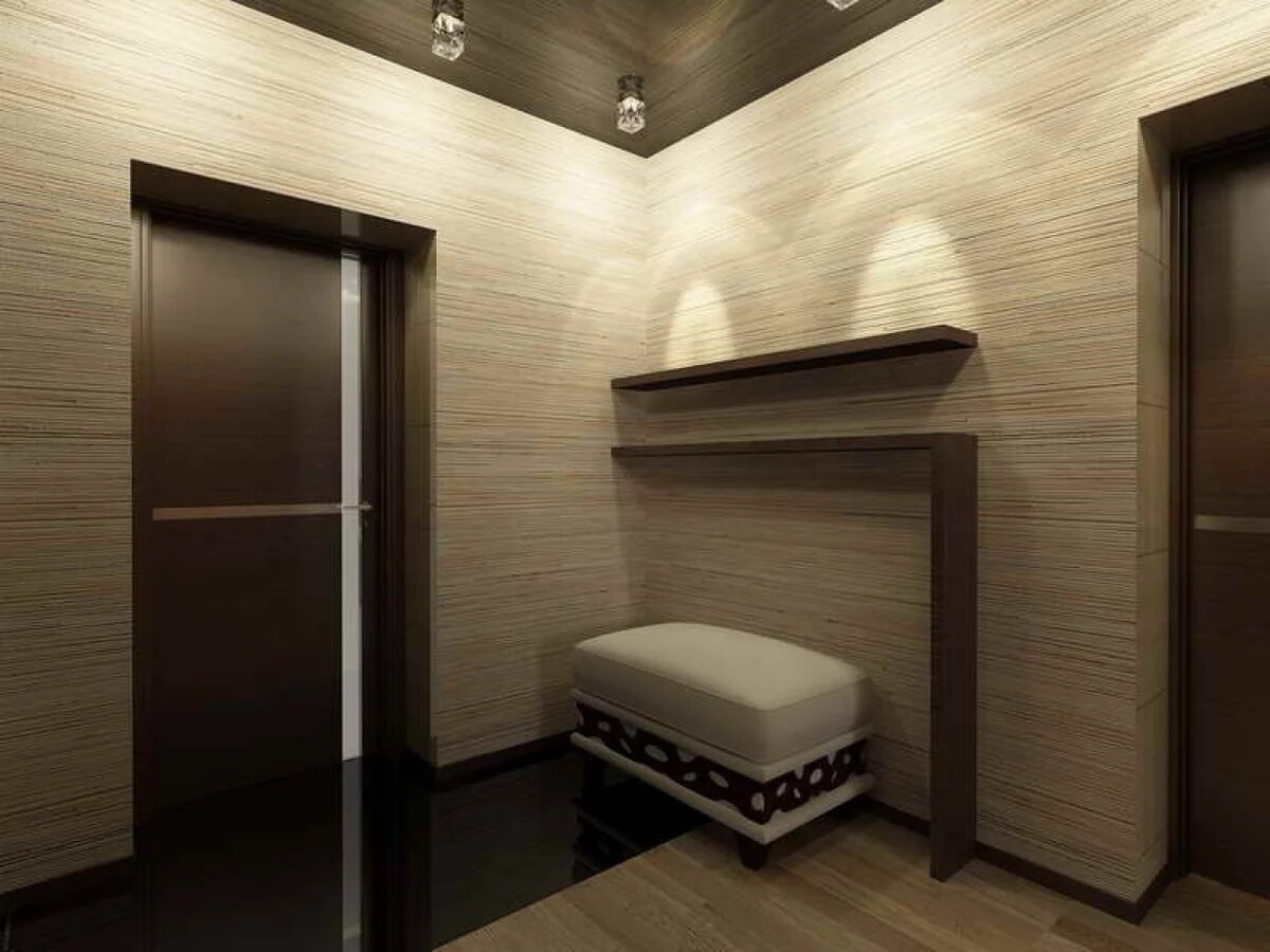 Современная отделка прихожей