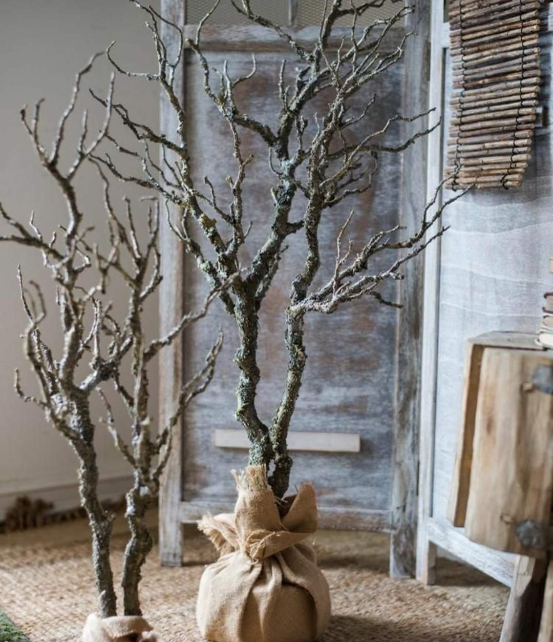 Декор из ветвей