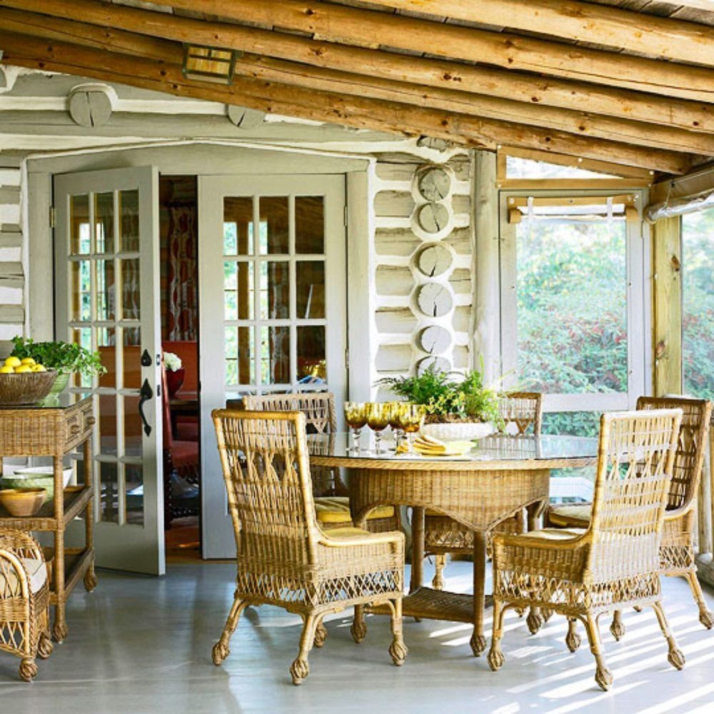 Деревянная терраса к дому