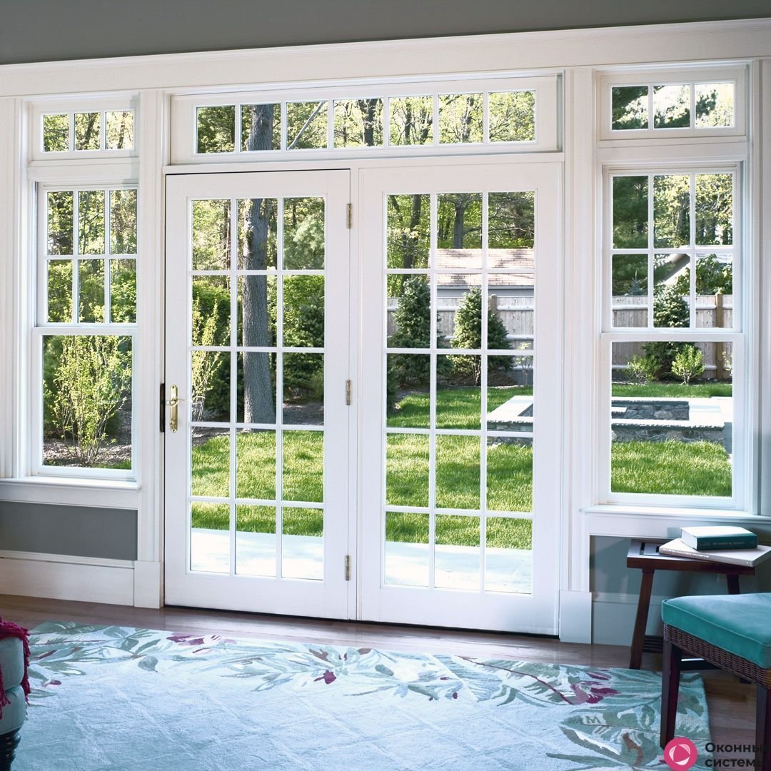 Французские окна Рехау