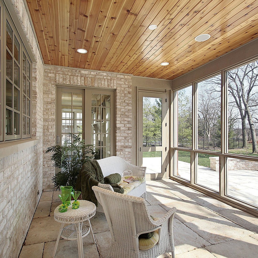 Веранда в деревенском доме