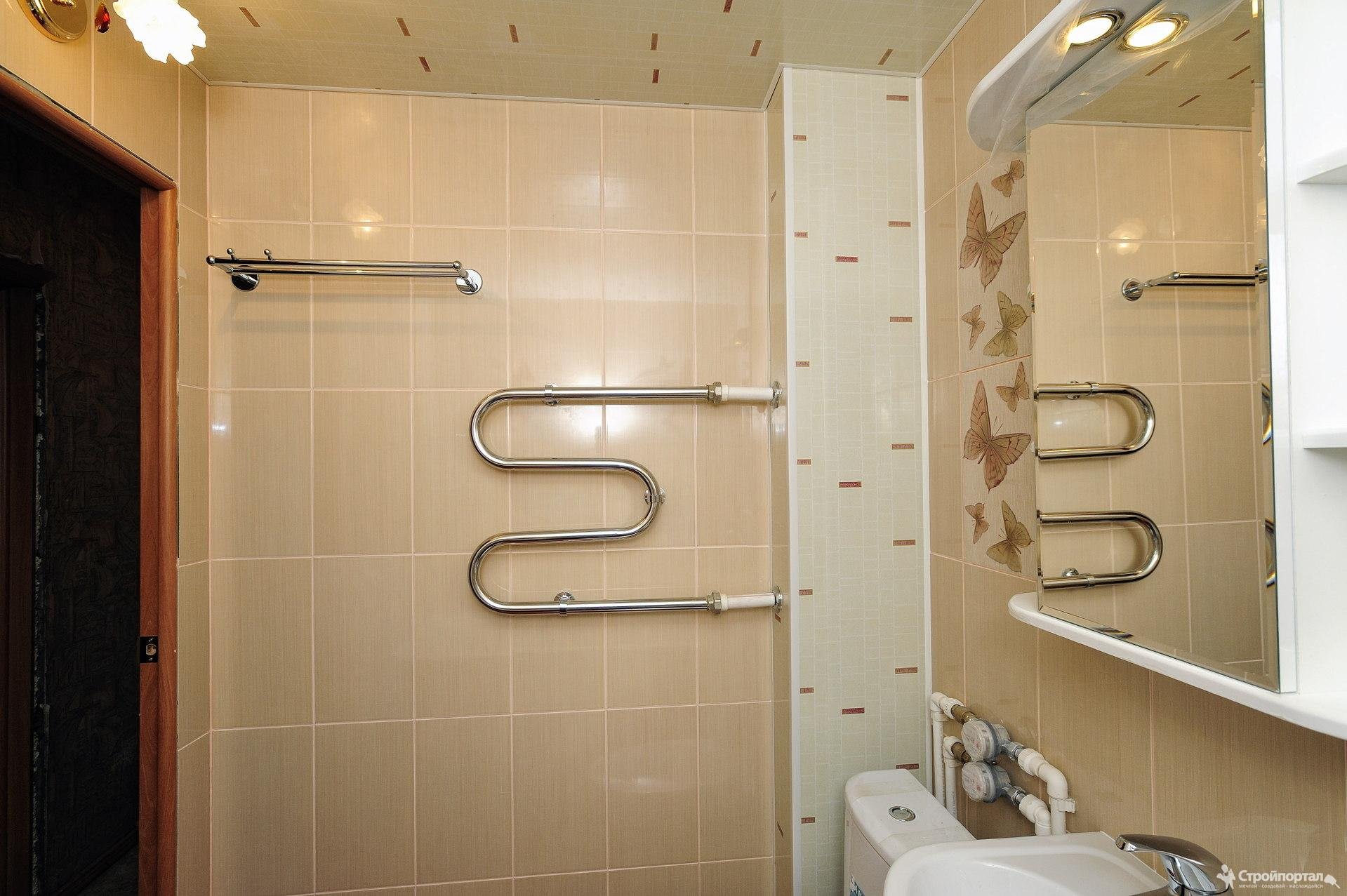 ремонт туалета под ключ панели пвх в Санкт-Петербурге