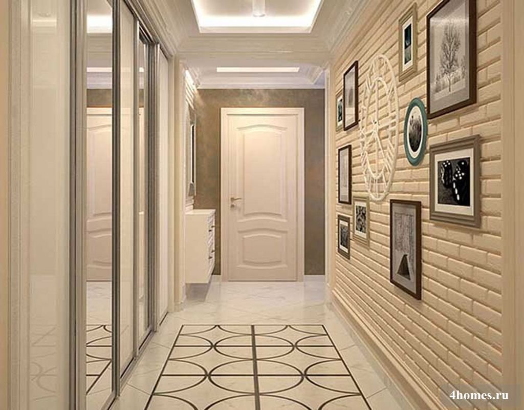 Оформление узкого коридора - особенности, освещение, мебель и прочие мелочи - Прихожая гуру